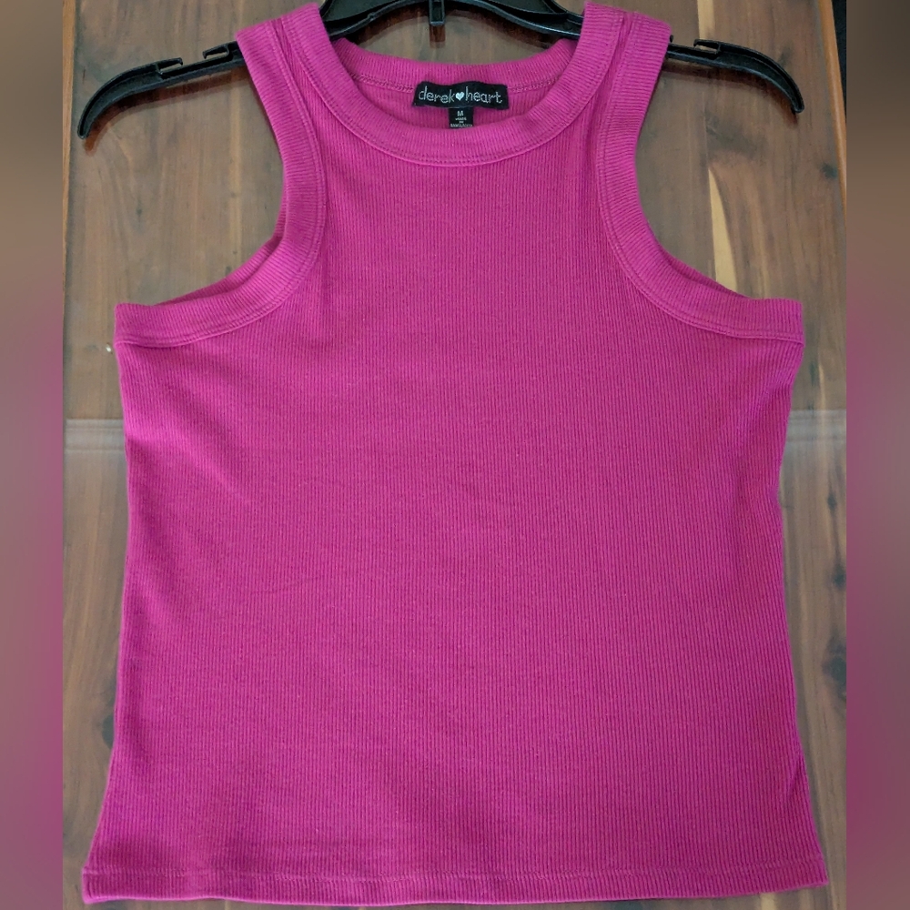Derek Heart Pink Tank Top Size Medium